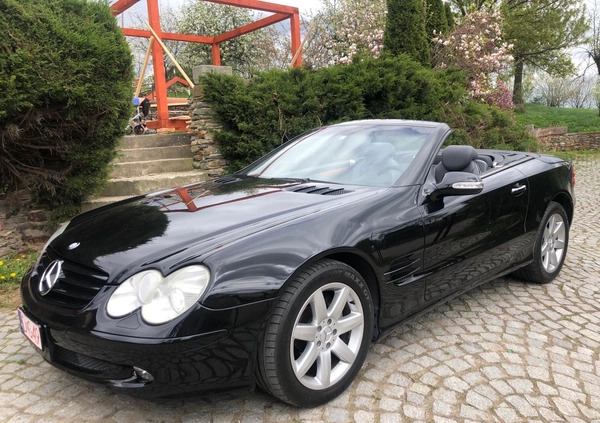 Mercedes-Benz SL cena 74900 przebieg: 107000, rok produkcji 2002 z Wrocław małe 106